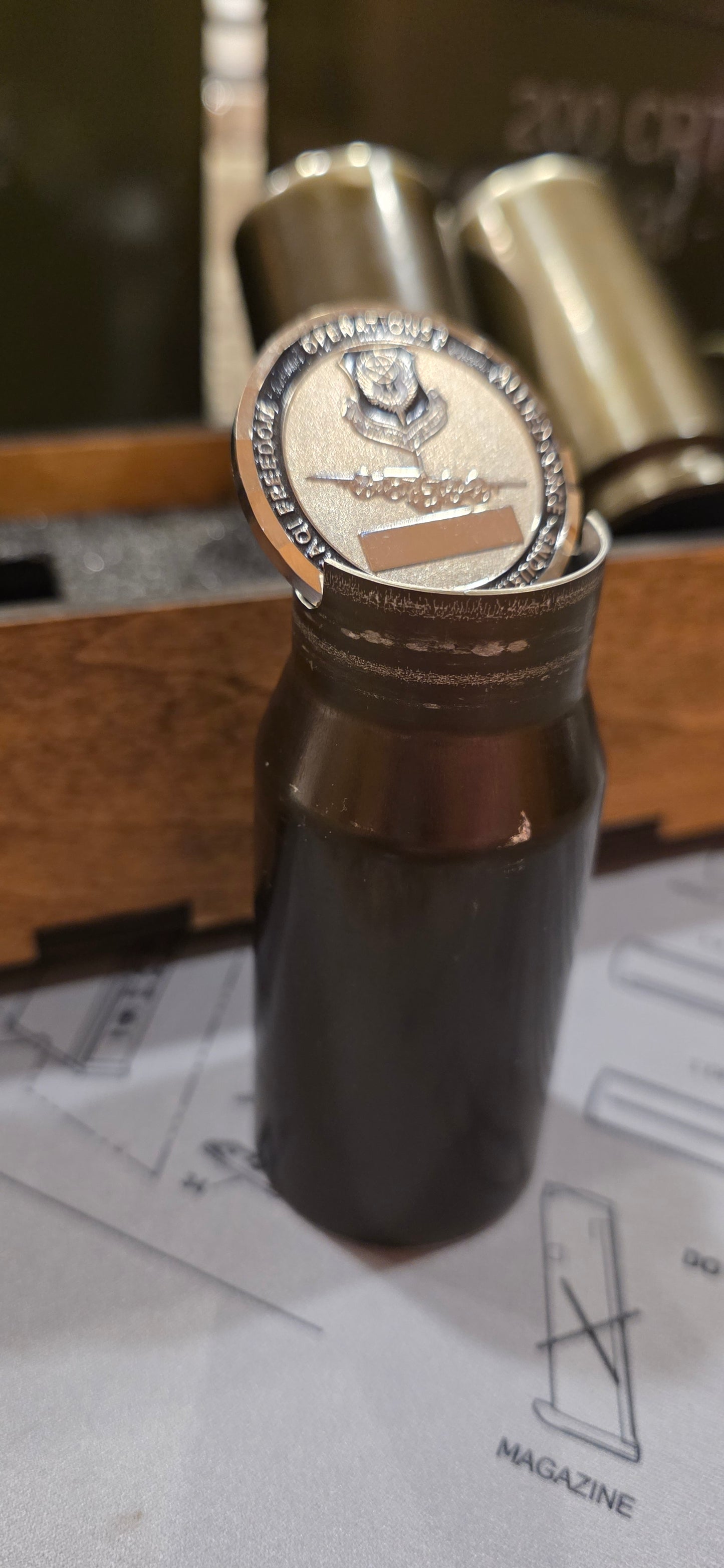 30mm Challenge Coin Holder