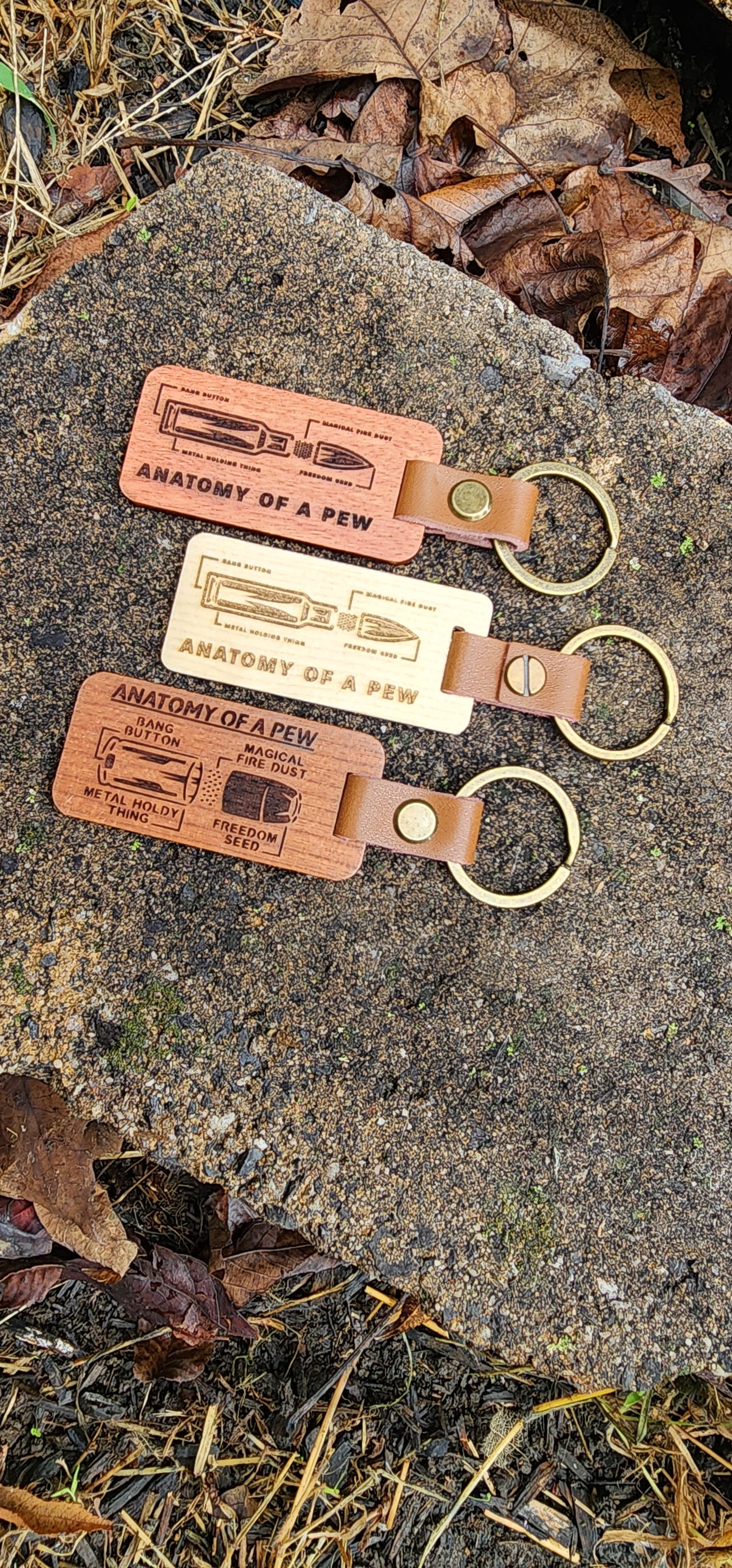 Leather Latch Keyring