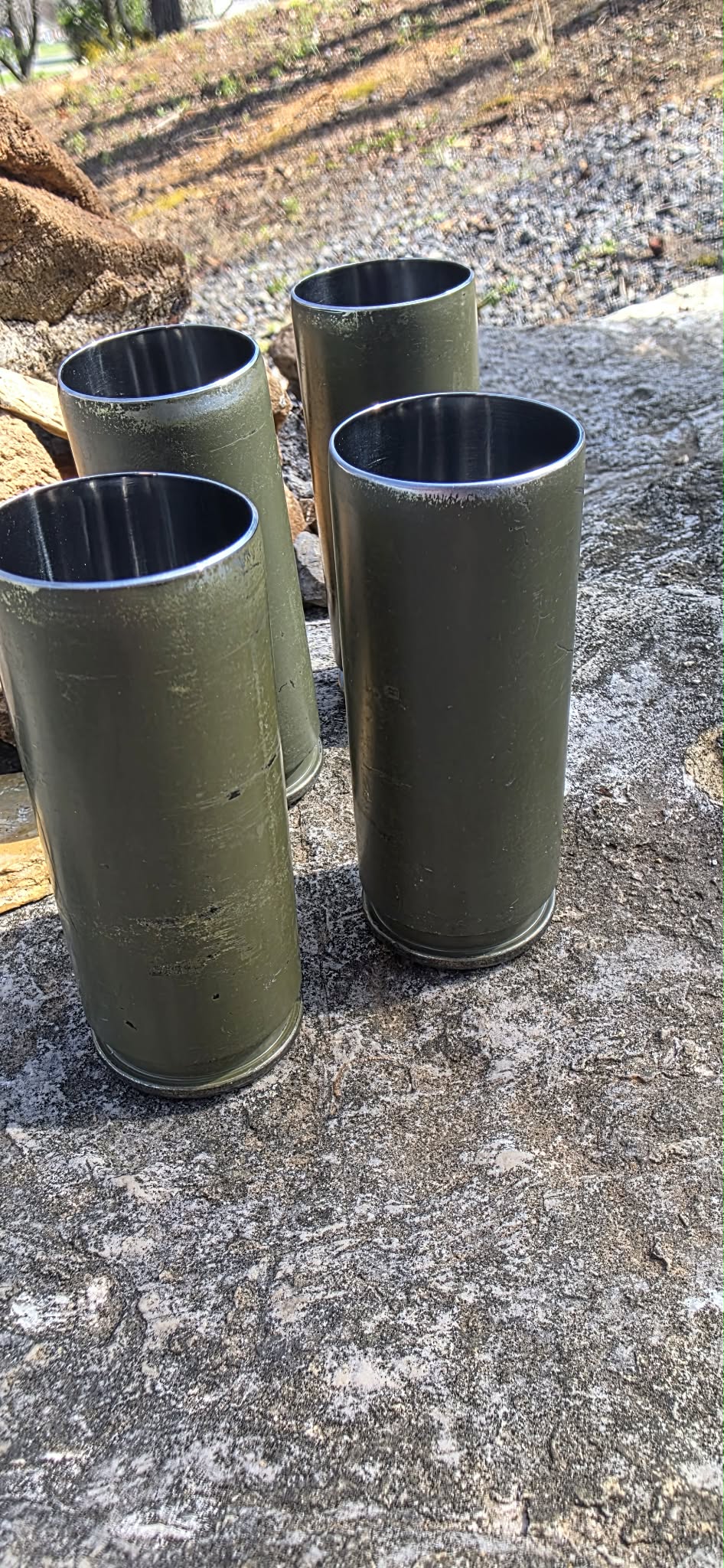 25mm Bushmaster shot glass