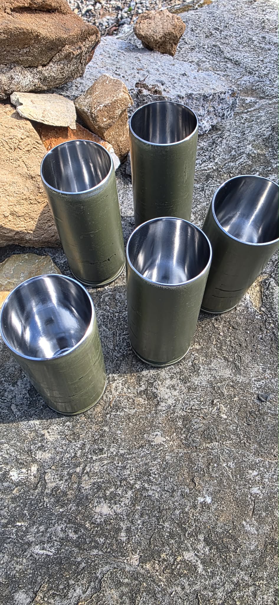 25mm Bushmaster shot glass