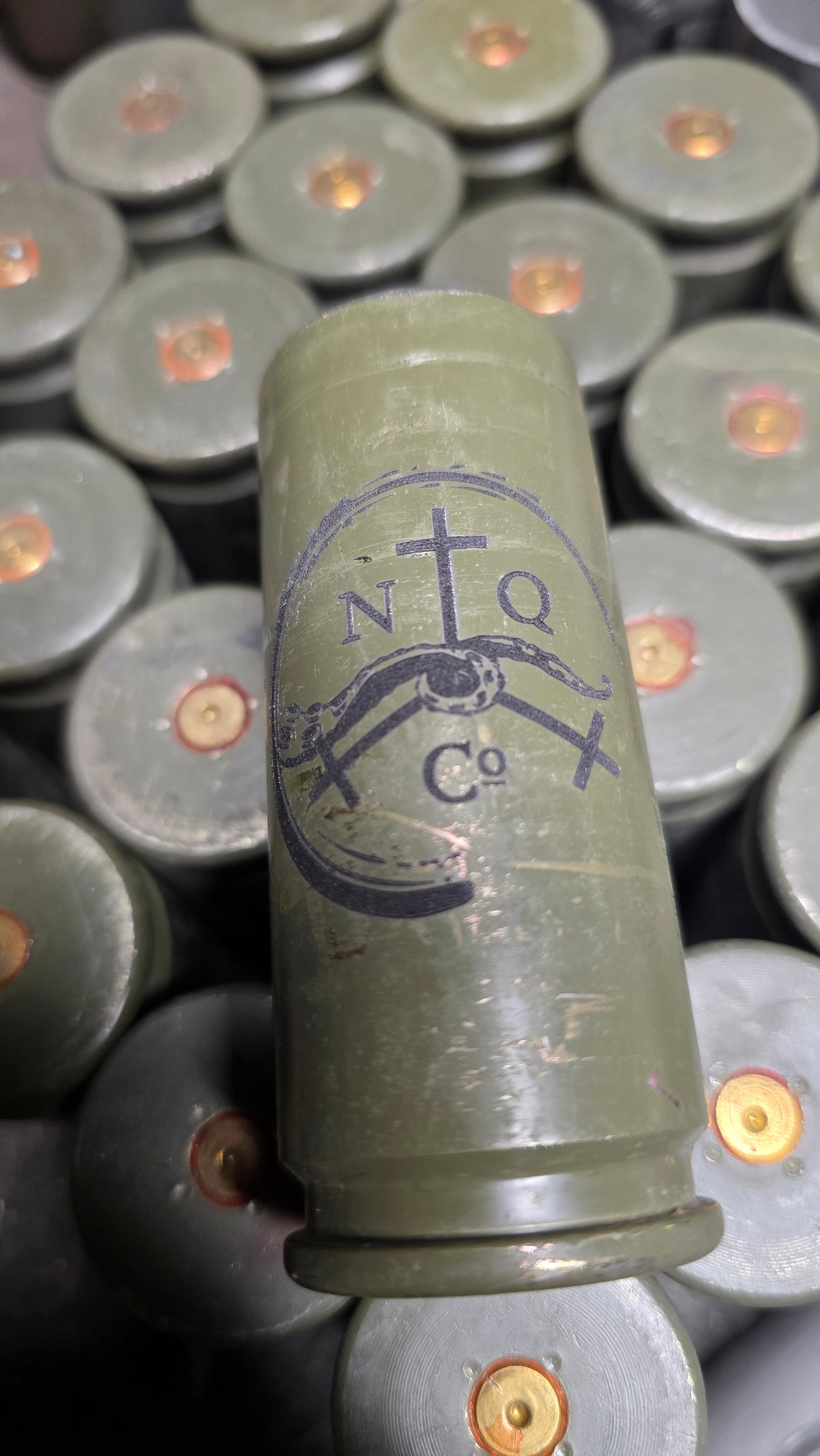 25mm Bushmaster shot glass