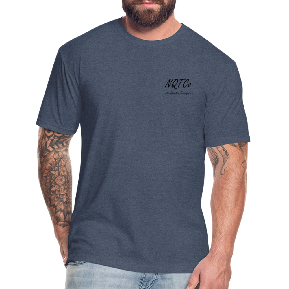 NQTCo T-Shirt by Next Level - heather navy