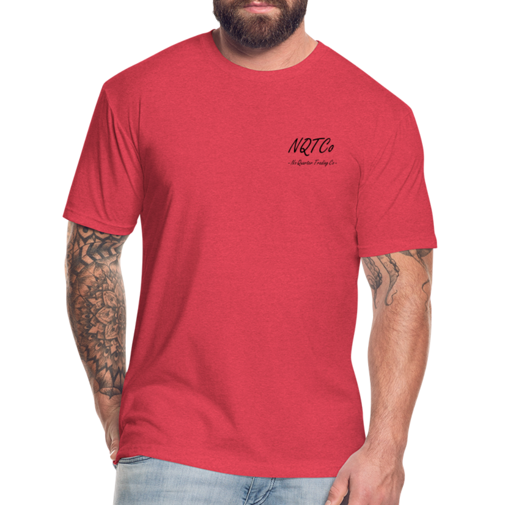 NQTCo T-Shirt by Next Level - heather red