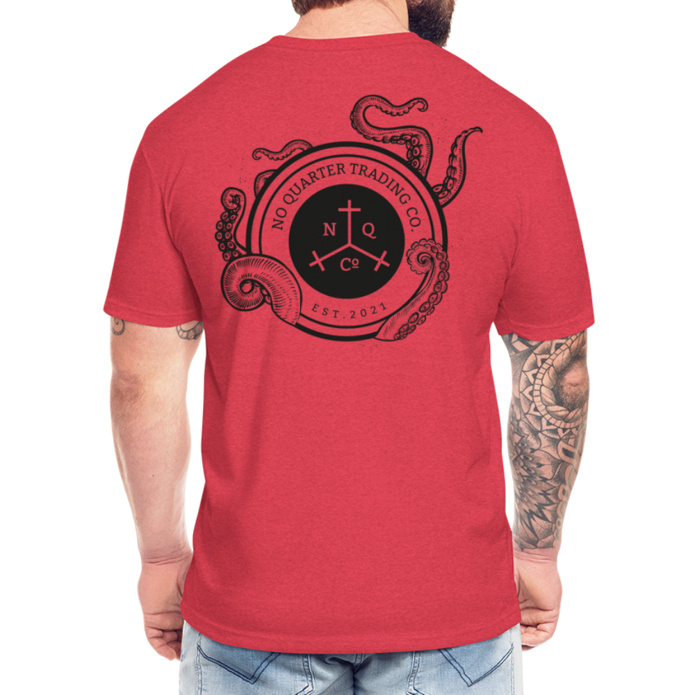 NQTCo T-Shirt by Next Level - heather red