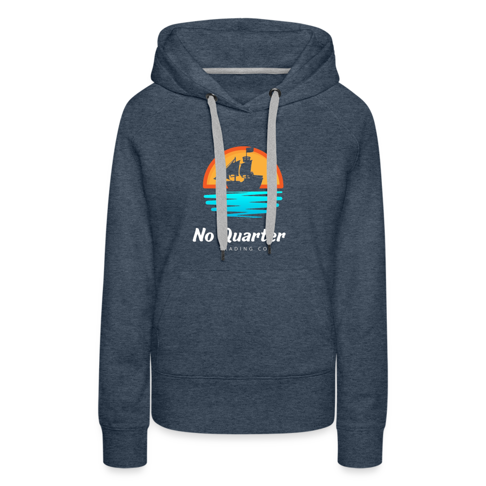 Women’s Premium Hoodie - heather denim