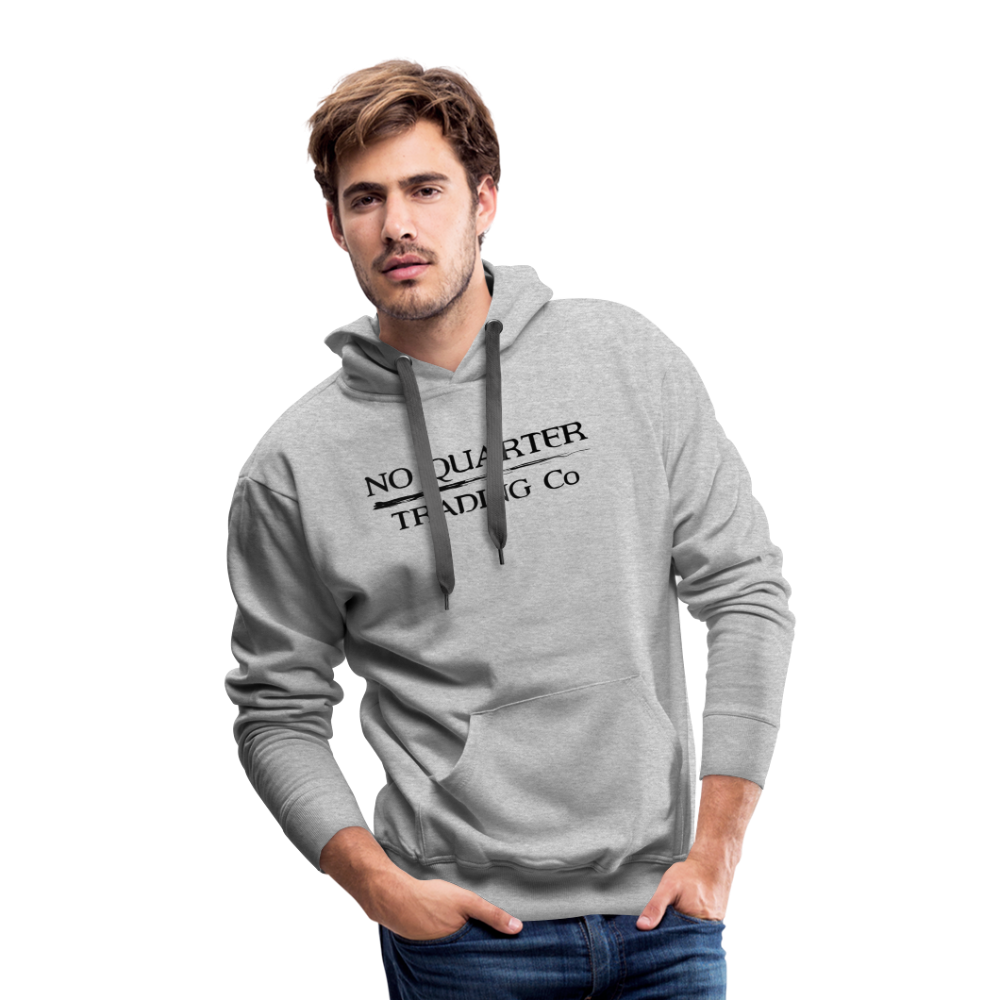 Black Flag Logo on Men’s Premium Hoodie - heather grey